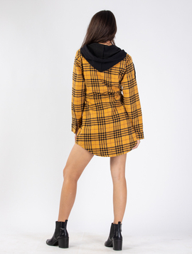 Rochie Dama Hallie Mustar