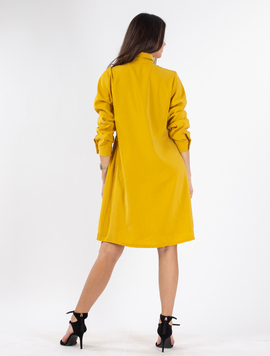 Rochie Dama Travers Mustar