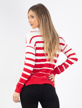 Pulover Dama Reed Rosu