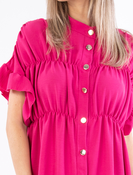 Rochie Dama Bishop Fucsia