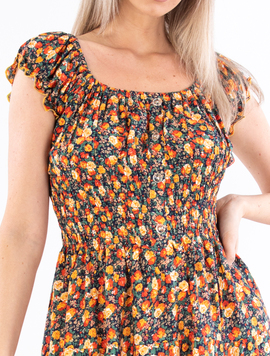 Rochie Dama Jesse One Portocaliu