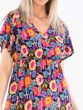 Rochie Dama Montague Ten Negru