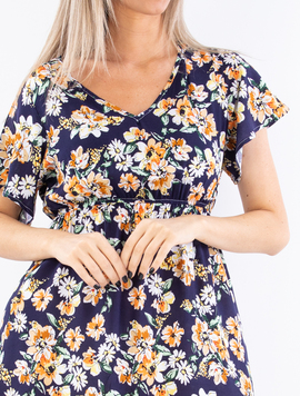 Rochie Dama Montague S Three Bleumarin