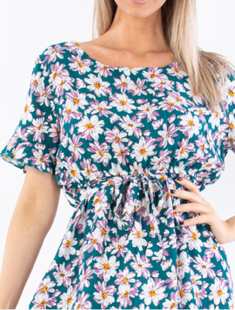 Rochie Dama Ethelred Verde