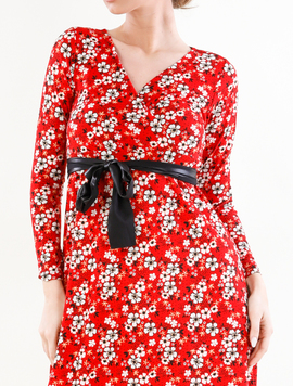 Rochie Dama Winnie Three Rosu