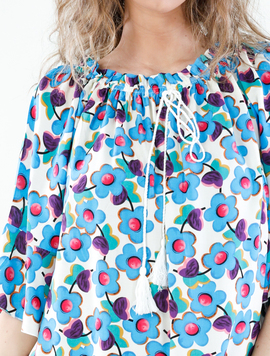 Bluza Dama Mikki Four Albastru