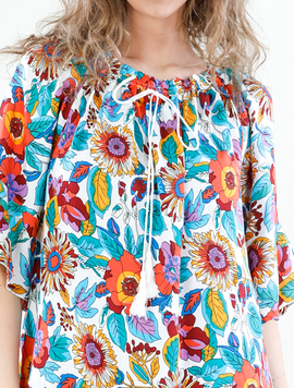 Bluza Dama Mikki Ten Alb