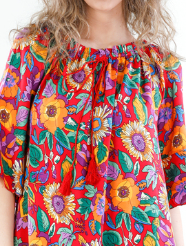 Bluza Dama Mikkis Three Rosu
