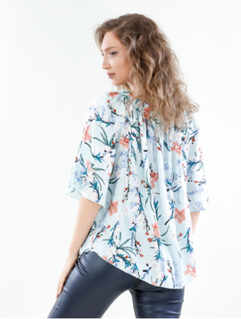 Bluza Dama Mikkis Seven Bleu