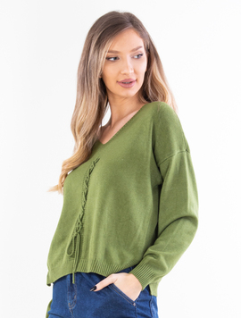 Pulover Dama Flannery Verde