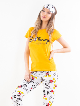 Pijama Dama Lucille Galben
