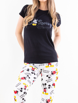 Pijama Dama Lucille Negru