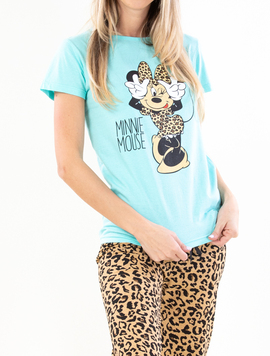 Pijama Dama MinniePrintOness Bleu