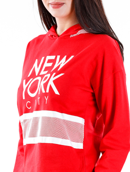 Hanorac Dama NeyCity Rosu