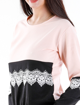 Bluza Dama Dantella One Roz