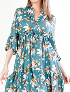 Rochie Dama Millicentss Six Vernil