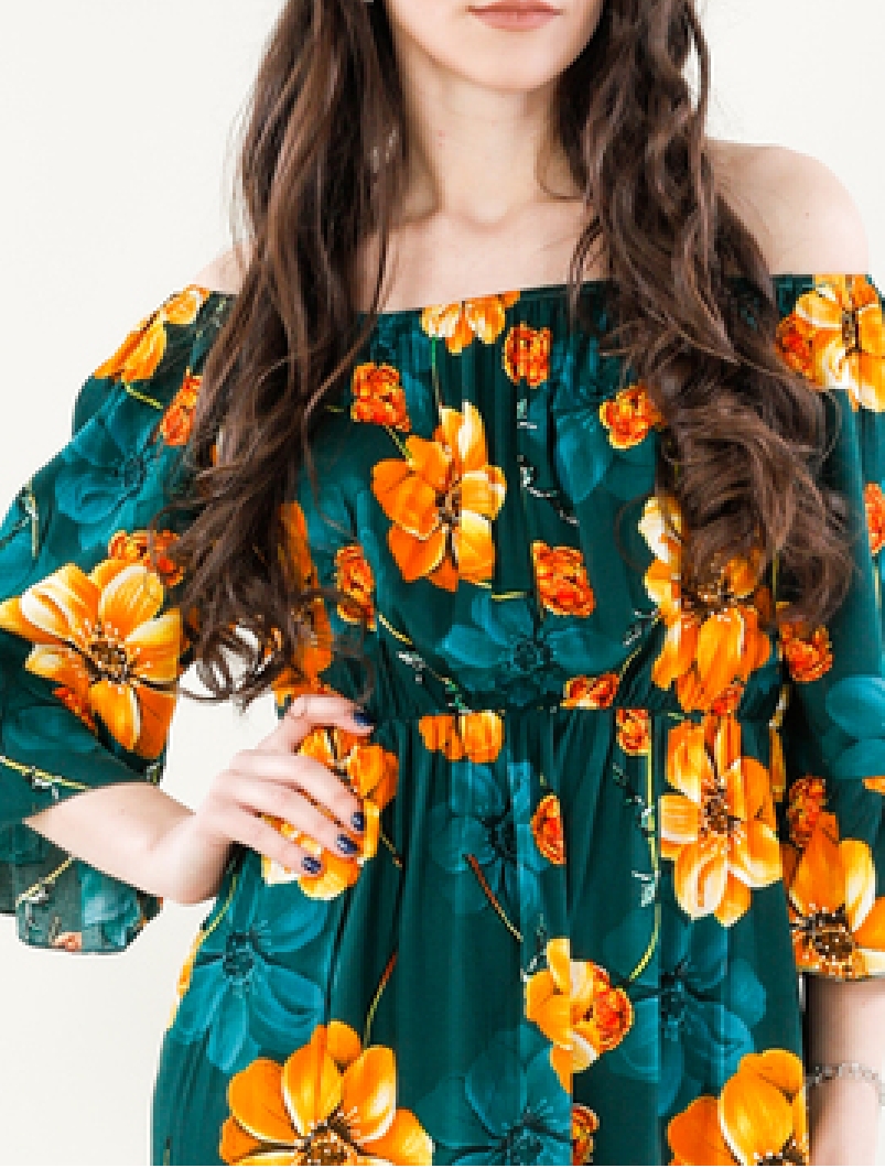 Rochie Dama Fiona One Verde