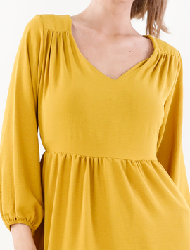 Rochie Dama Karriela Two Mustar
