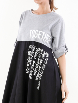 Rochie Dama Jymbelle Gri