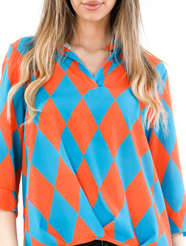 Bluza Dama Carey Three Albastru