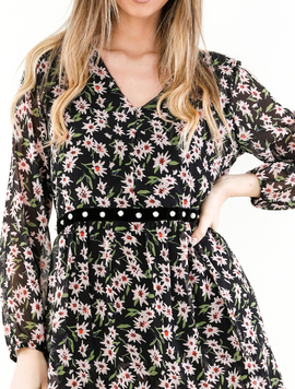 Rochie Dama Philippa Negru