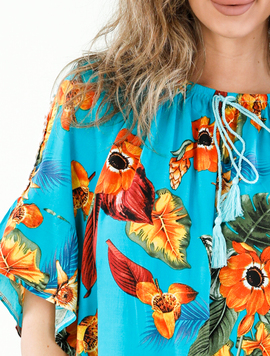 Bluza Dama Francine Four Turcoaz