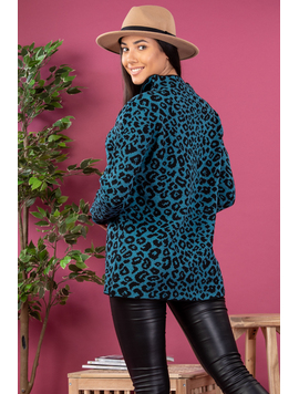 Cardigan Dama Geonna Albastru