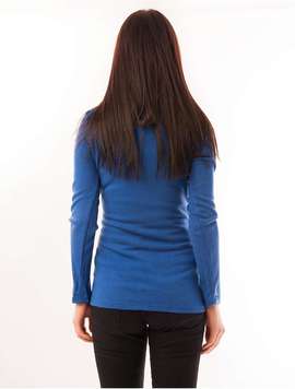 Pulover Dama Uni Simplicity Albastru