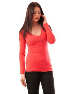 Pulover Dama Uni Simplicity Corai