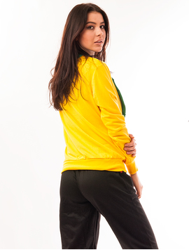 Bluza Dama Sport Cu Nasturi Falsi Monday Galbena