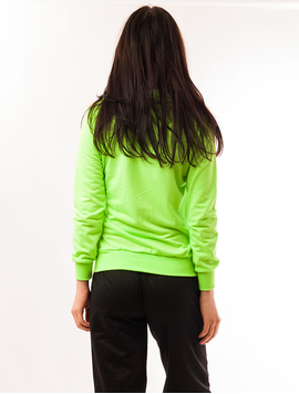 Bluza Dama Sport Cu Fermoar Viber Verde Deschis