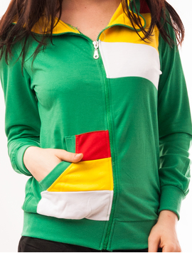 Bluza Dama Sport Cu Un Buzunar After Verde