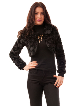 Bolero Dama Din Blanita Breathe Negru