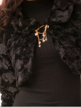 Bolero Dama Din Blanita Breathe Negru