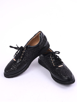 Pantofi Dama Casual Brilliant Negri