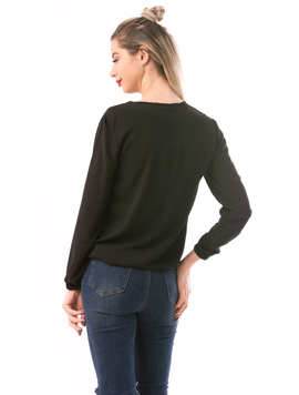 Bluza Dama IndianWales Negru