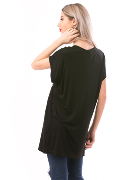 Bluza Dama TribalFlower Negru si Alb