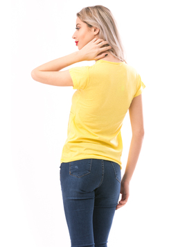 Tricou Dama NoBoyfriend Galben