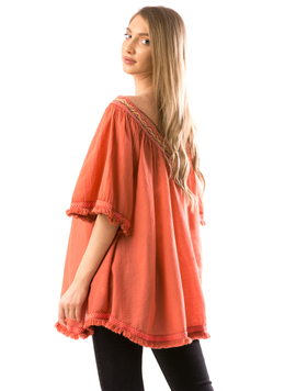 Bluza Dama FranjUry Caramiziu