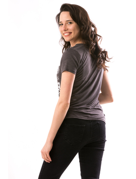 Tricou Dama LoveChenge Gri