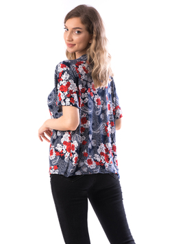 Bluza Dama ShrtLj197 Bleumarin