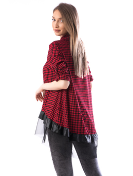 Bluza Dama ElegSty766 Grena