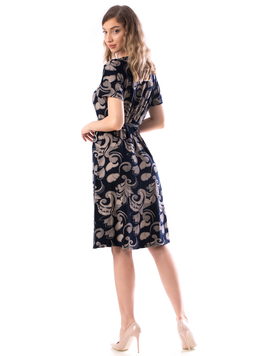 Rochie Dama BandPocket157 Bleumarin