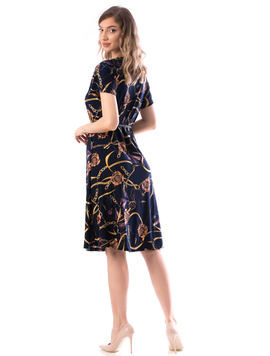 Rochie Dama BandPocket257 Bleumarin