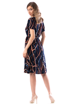 Rochie Dama BandPocket259 Bleumarin