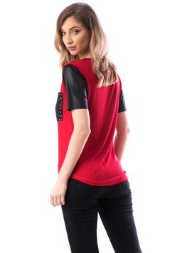 Tricou Dama PerlOnes Rosu
