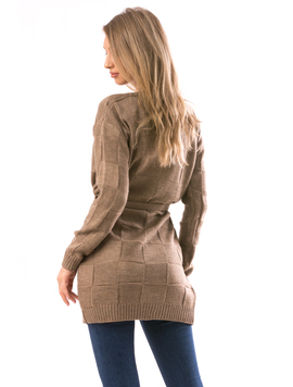 Cardigan Dama SimpleSquare12 Bej