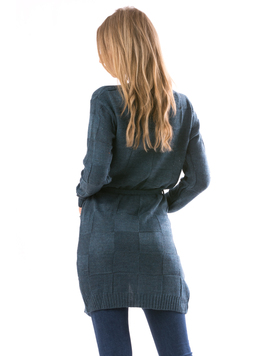 Cardigan Dama SimpleSquare12 Bleumarin