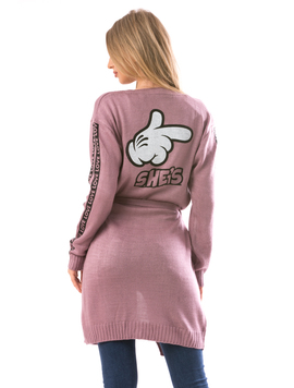 Cardigan Dama LoveMickey19 Lila