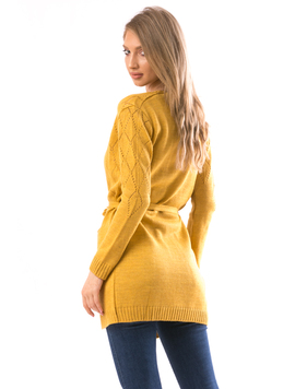 Cardigan Dama ShelbyErs10 Mustar